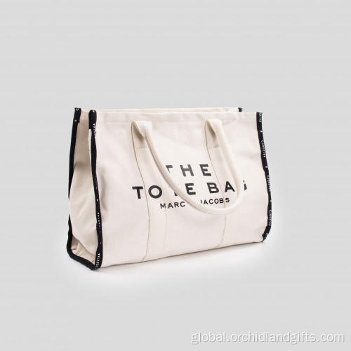 Canvas large capacity tote bag on sale